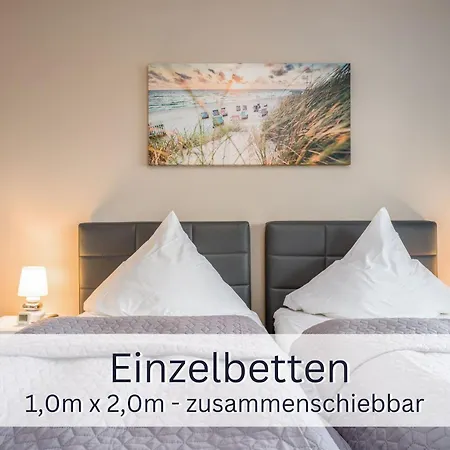 Skriien Mö Top-fewo 4 Sterne 5 Min Zum Balkon 2 Sz Tg Zentrum *
