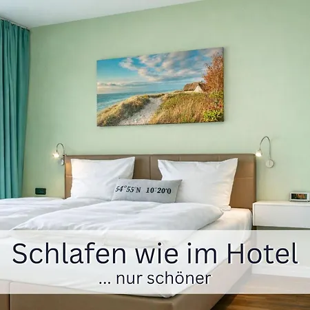 Skriien Mö Top-fewo 4 Sterne 5 Min Zum Balkon 2 Sz Tg Zentrum Westerland