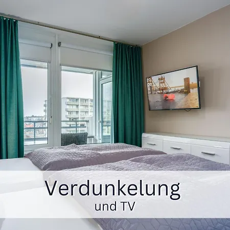 Skriien Mö Top-fewo 4 Sterne 5 Min Zum Balkon 2 Sz Tg Zentrum Westerland