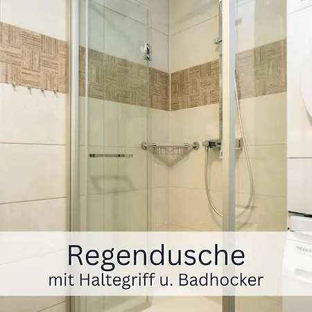 Apartment Skriien Mö Top-fewo 4 Sterne 5 Min Zum Balkon 2 Sz Tg Zentrum *