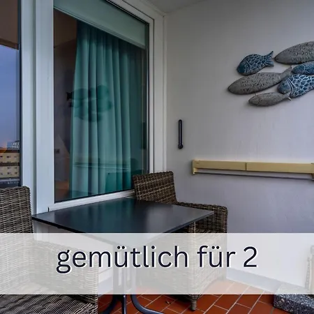 Skriien Mö Top-fewo 4 Sterne 5 Min Zum Balkon 2 Sz Tg Zentrum Apartment *